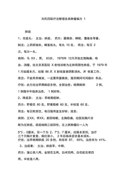偏方疗法